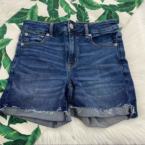 AEO Hi-Rise Midi Shorts 502